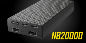 Lire la suite à propos de l’article Batterie externe Nitecore NB20000
