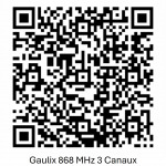 3 canaux Gaulix QR Code