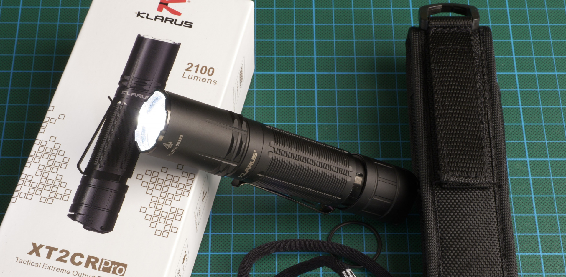 Lire la suite à propos de l’article Lampe tactique Klarus XT2CR Pro chez Harvor