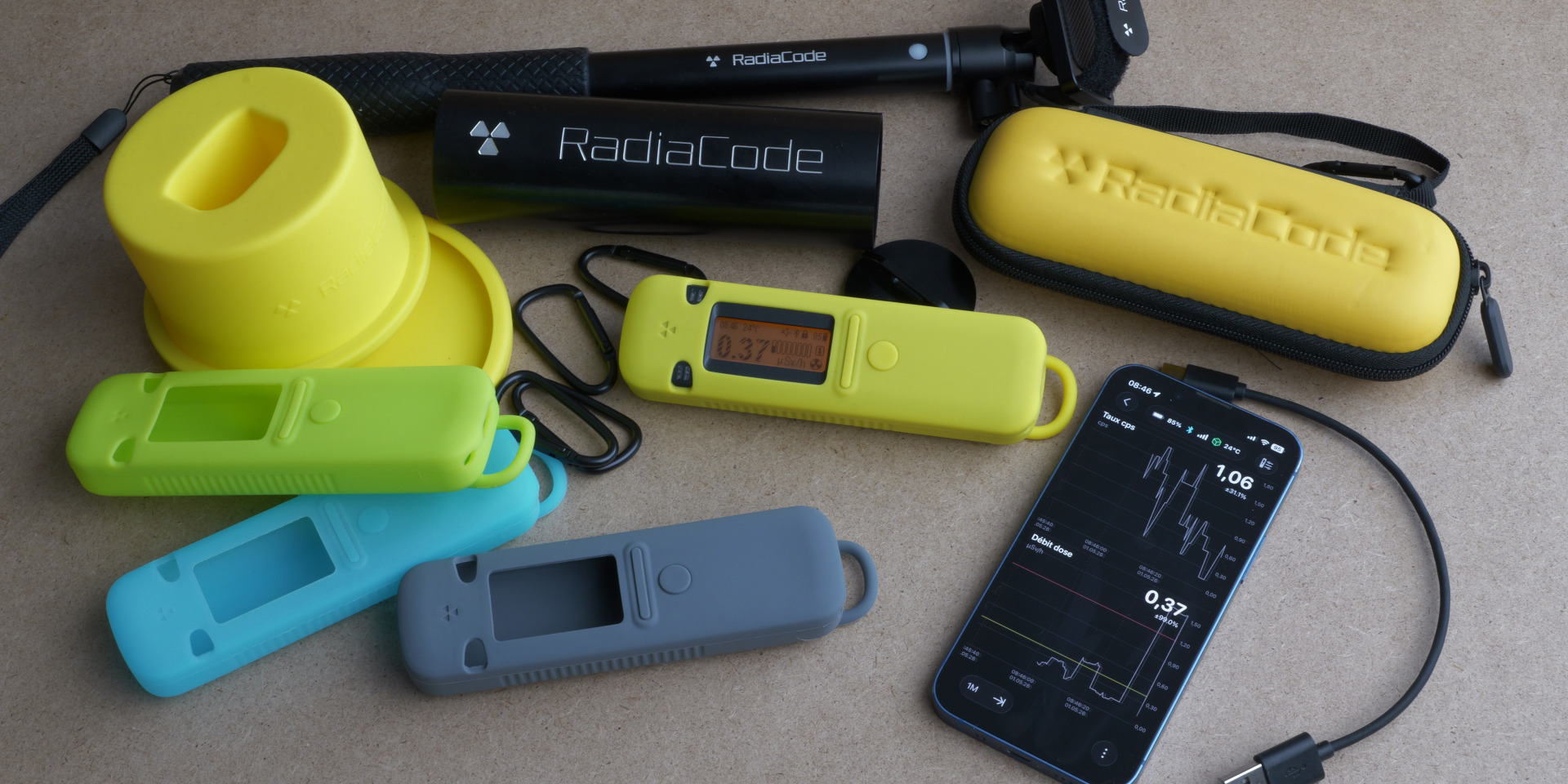 Lire la suite à propos de l’article Radiacode Zero – Alternative au compteur Geiger ?
