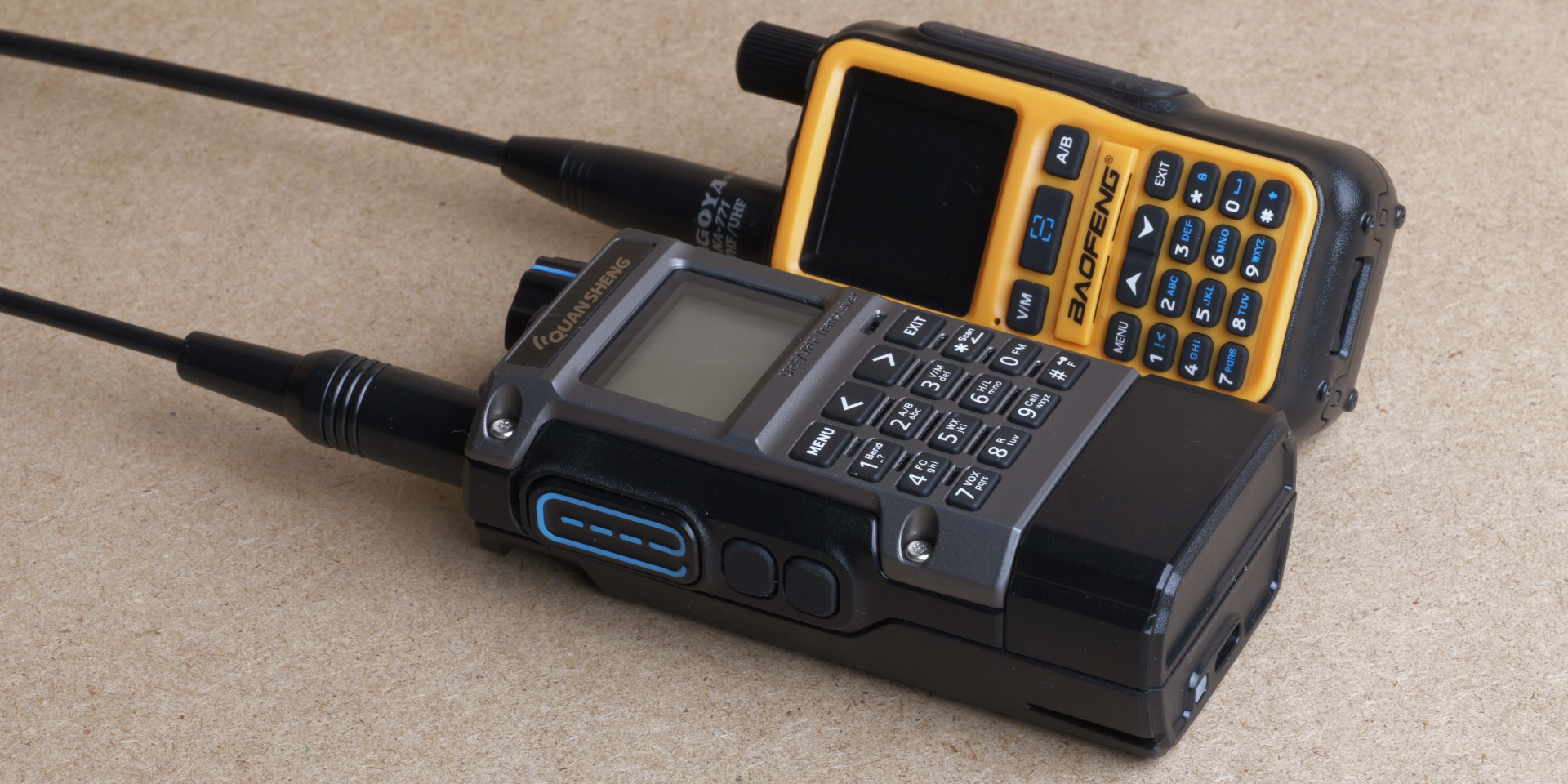 Découverte du Mini Kong - QUANSHENG UV-K1(vs UV-5R Mini)